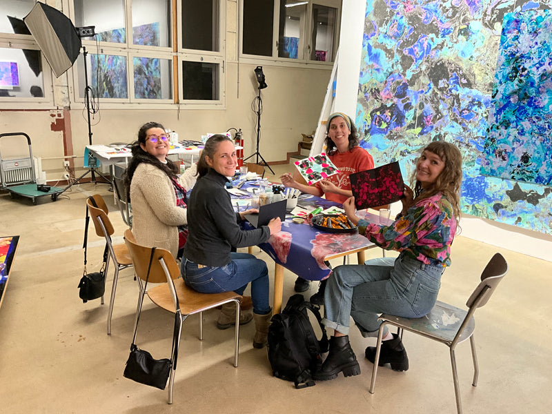 Creatif Workshops in Galery Davel 1, 1096 Cully,  23. April, 16.30 // Programm from Mid-April to July 2026